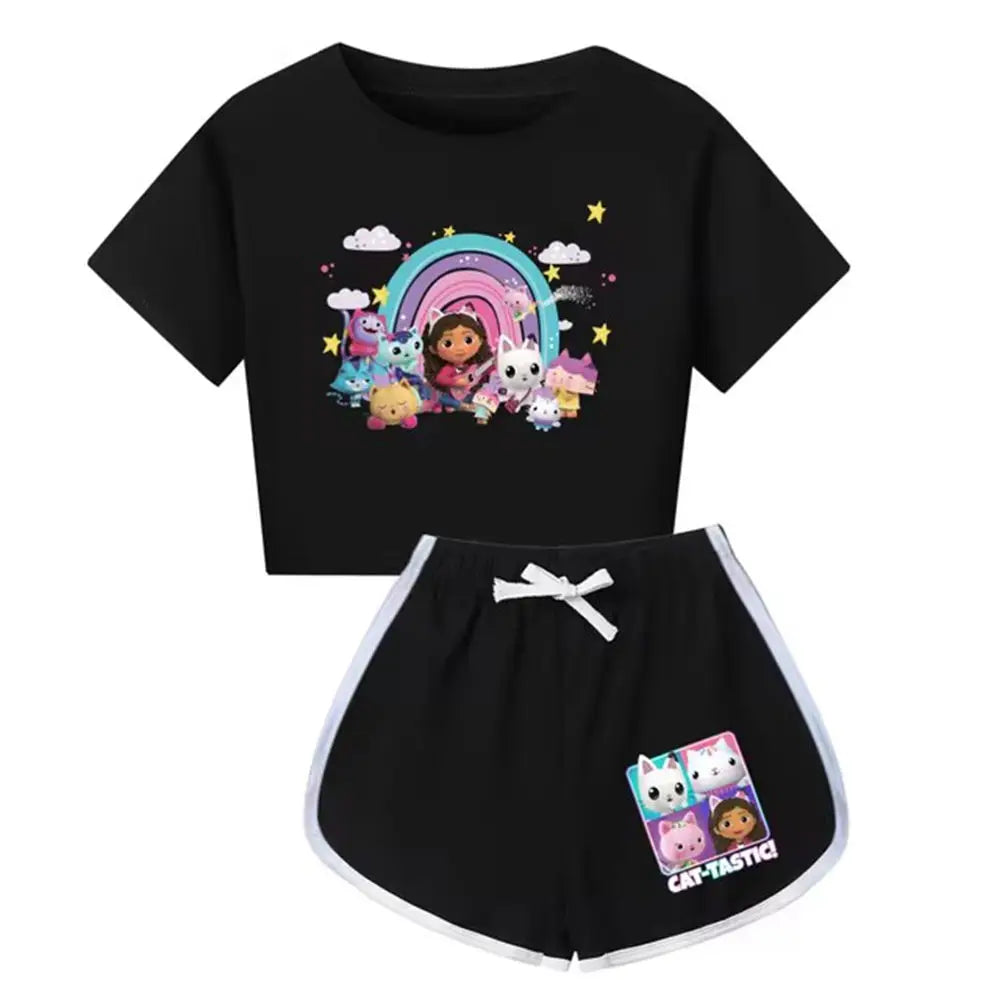 Gabby Style 2PCS Kids Sports Outfit