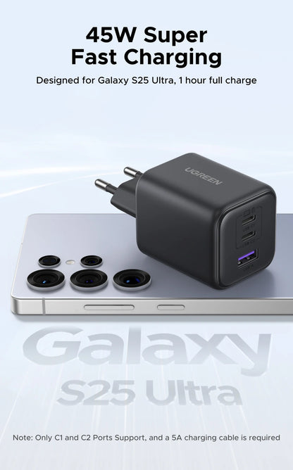 UGREEN 45W GaN USB-C Fast Charger