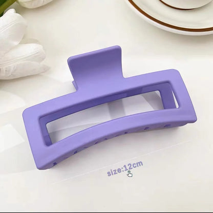 Korean Large Solid Hair Claw